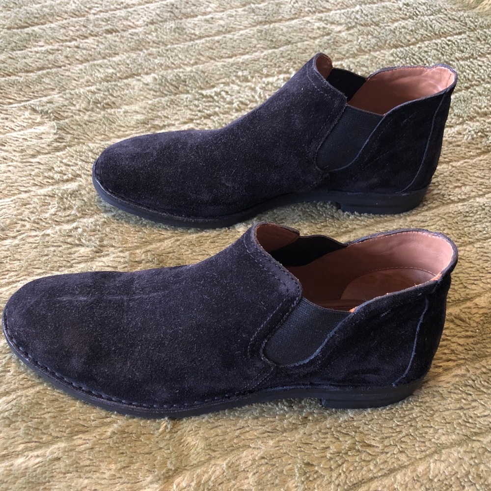 Trask Allison Suede Chelsea Booties